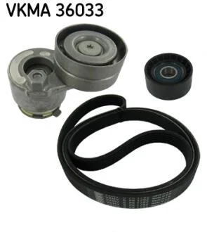 Роликовый модуль натяжителя ремня (ролик, ремень) SKF VKMA 36033