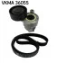 Комплект ремня генератора Renault Kangoo 1.5dCi 08- (6PK1199) SKF VKMA 36055