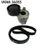Комплект ременя генератора Renault Kangoo 1.5dCi 08- (6PK1199) SKF VKMA 36055 (фото 2)