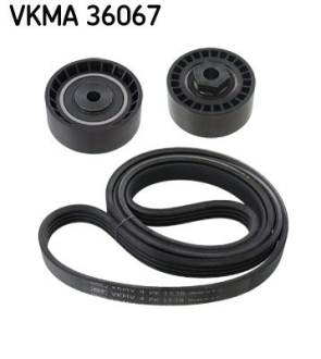 Комплект дорожного ремня SKF VKMA 36067 (фото 1)