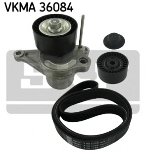 Комплект дорожного ремня SKF VKMA 36084
