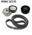 Комплект доріжкових пасків SKF VKMA36135