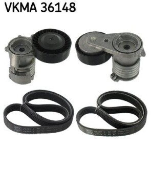 Комплект (ремень+ролики)) SKF VKMA 36148