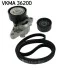 Комплект ременя генератора Renault Kangoo 1.4-2.0 97- (5PK1747) SKF VKMA 36200 (фото 1)