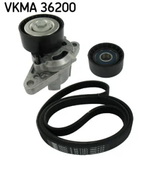 Комплект ремня генератора Renault Kangoo 1.4-2.0 97- (5PK1747) SKF VKMA 36200