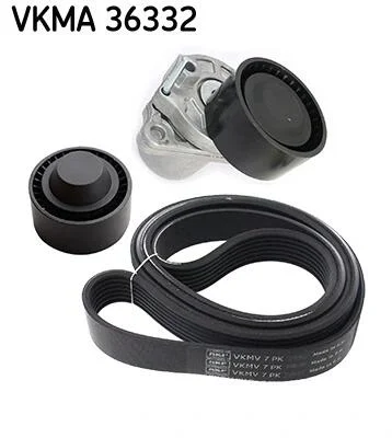 Роликовий модуль натягувача ременя (ролик, ремінь) SKF VKMA 36332 (фото 1)