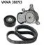 Комплект ременів поліклинових (Вир-во) SKF VKMA 38093
