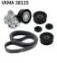Комплект дорожных поясов SKF VKMA38115