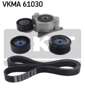 Комплект (ремень+ролики)) SKF VKMA 61030