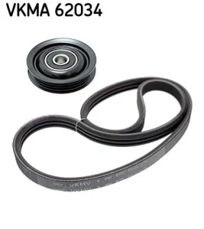 Роликовий модуль натягувача ременя (ролик, ремінь) SKF VKMA 62034