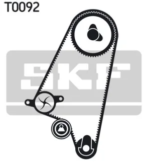 Комплект ГРМ Chevrolet Aveo/Kalos/Daewoo Matiz 1.0/1.2i 03- (25x109z) SKF VKMA 90008