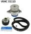 К-кт ГРМ (помпа+ремінь+ ролик натягу) VW SEAT SKODA SKF VKMC 01110