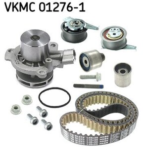 Комплект ГРМ, пас+ролик+помпа SKF VKMC012761 (фото 1)