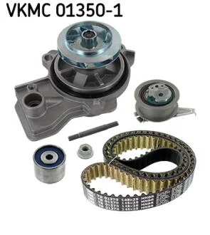 Комплект ГРМ, пас+ролик+помпа SKF VKMC013501