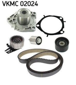 Комплект ГРМ, пас+ролик+помпа SKF VKMC 02024