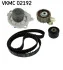 Комплект ГРМ + помпа Fiat Brava/Bravo/Doblo/Palio/Punto/Stilo 1.9D/JTD 01- (24x190z) SKF VKMC02192 (фото 2)
