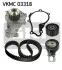 Комплект ГРМ + помпа Citroen Berlingo/Peugeot Partner 1.6 HDi 08- SKF VKMC 03318 (фото 1)