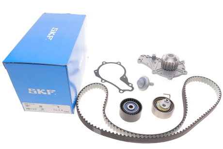 Водяний насос + комплект зубчастого ременя CITROEN C4 II (B7) 1.6 BlueHDi 2014 - (Вир-во) SKF VKMC 03318