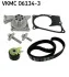 Комплект ГРМ + помпа Renault Kangoo/Laguna/Megane/Scenic/Duster/Nissan 1.5dCi 09- (123x27) SKF VKMC 06134-3 (фото 2)