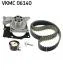 Комплект ГРМ, пас+ролик+помпа SKF VKMC06140