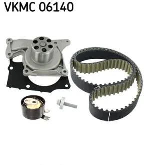Комплект ГРМ, пас+ролик+помпа SKF VKMC06140