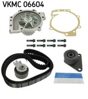 Комплект ГРМ, пас+ролик+помпа SKF VKMC 06604