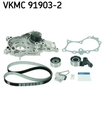 Комплект ГРМ, пас+ролик+помпа SKF VKMC919032 (фото 1)