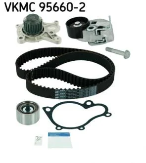 Комплект ГРМ, пас+ролик+помпа SKF VKMC 95660-2