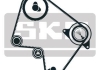 Комплект ГРМ, пас+ролик+помпа SKF VKMC96010 (фото 1)