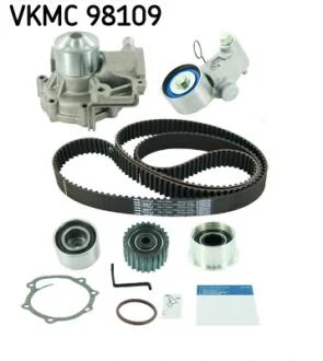 Комплект ГРМ, пас+ролик+помпа SKF VKMC 98109