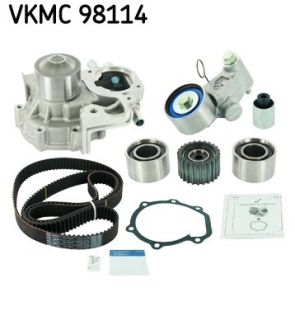 Комплект (ремень+ролик+насос) SKF VKMC 98114