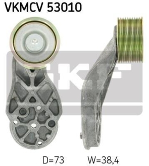 Ролик натяжний SKF VKMCV 53010