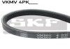 Ремінь П-клиновий 4PK1600 HONDA Civic 1,3 Hybrid 06-. SKF VKMV 4PK1600 (фото 1)