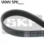 Ремінь поліклиновий 5PK1815 SKF VKMV 5PK1815 (фото 1)
