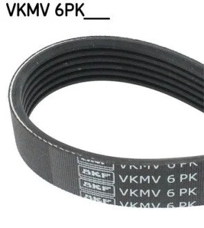Ремінь поліклиновий 6PK1870 SKF VKMV 6PK1870