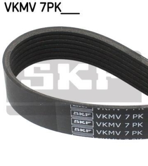 Ремінь поліклиновий 7PK1035 SKF VKMV 7PK1035