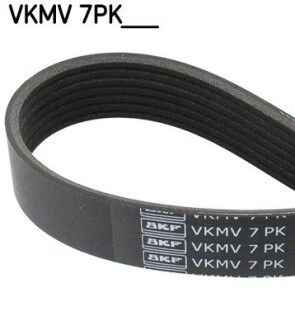 Ремінь поліклиновий 7PK1516 TOYOTA Hilux 2,5-3,0D 01-. SKF VKMV 7PK1516