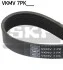 Поликлиновый ремень SKF VKMV 7PK1705