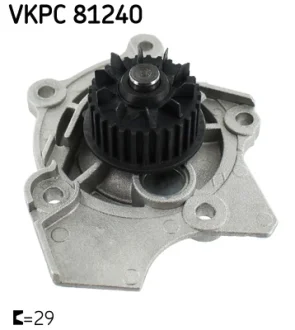 Помпа воды Audi A3-A8 1.8TFSI/2.0TFSI/Skoda Octavia 1.8TSI/2.0RS/VW Golf V/VI 2.0TSI 06- SKF VKPC 81240
