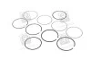 Кольца поршневые компл. на 2 поршняVAG 82,51 1,2 x 1,5 x 2,0 mm (выр-во SM) SM MVI 795052-00-2 (фото 1)