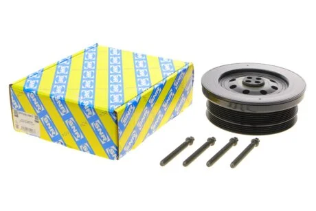 Шкив коленвала BMW 3 (E46/E90)/5 (E60)/X5 (E70) 3.0D 02-13 (4PK + 6PK) (M57) SNR NTN DPF350.06K1