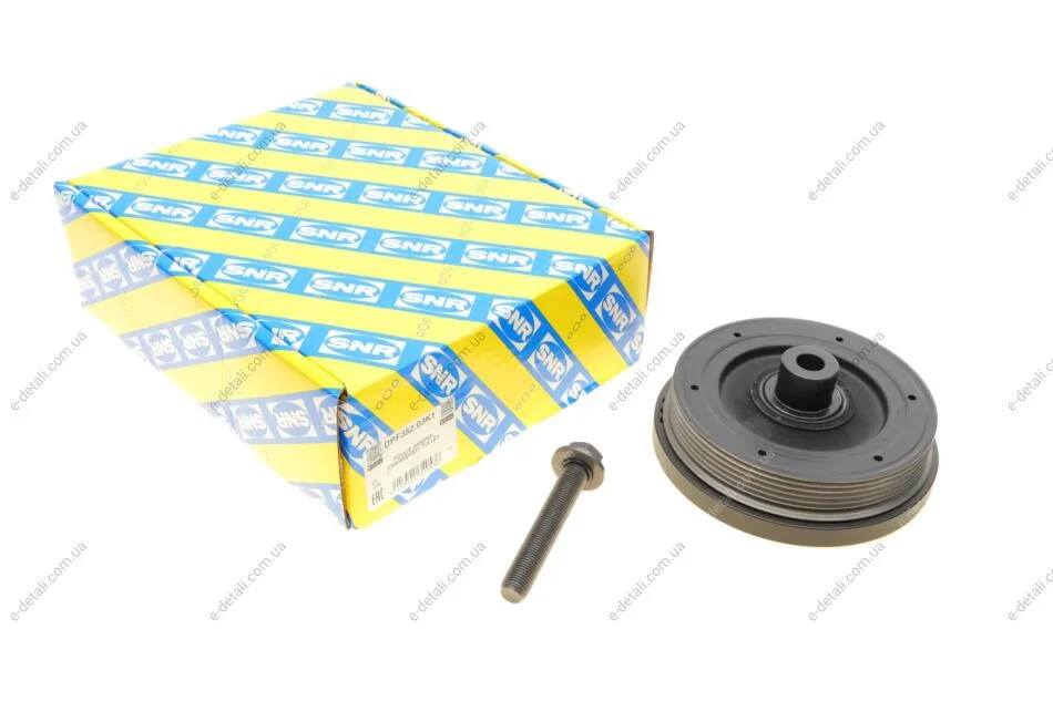 Шків колінчастого валу Ford Connect 1.8TDCI 90PS 02-13/Mondeo IV 07-15 SNR NTN DPF352.03K1 (фото 1)