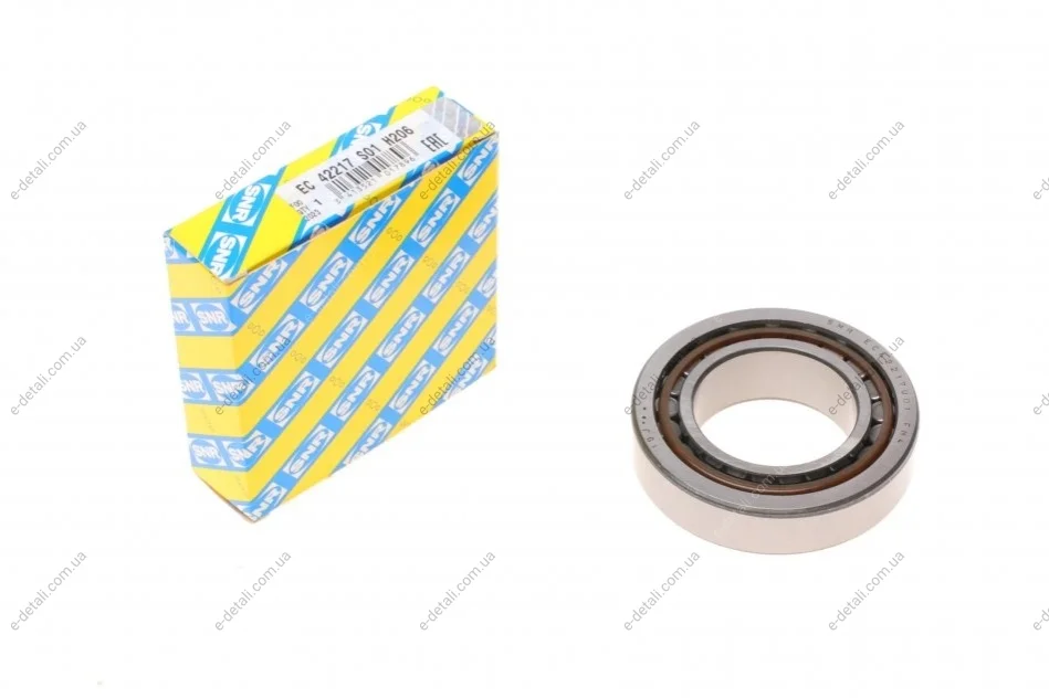 Подшипник КПП (41x73x21.05) SNR NTN EC 42217 S01 H206 (фото 1)