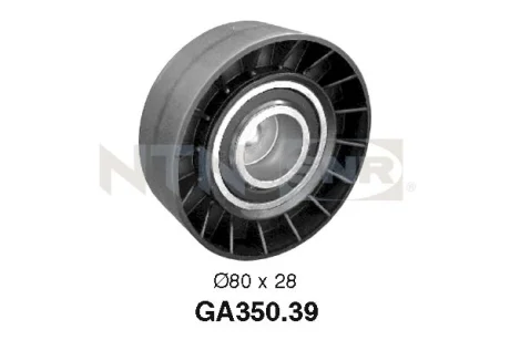 Ролик генератора BMW 5 (E34/E39)/7 (E32/E38)/8 (E31) 3.0/4.4 86-04 (паразитный) (80х28) SNR NTN GA350.39