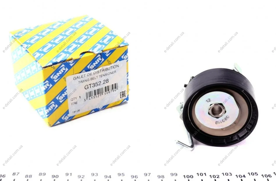 Ролик ГРМ Ford Focus/C-Max 1.0i 12- (натяжной) (60x26) SNR NTN GT352.28 (фото 1)
