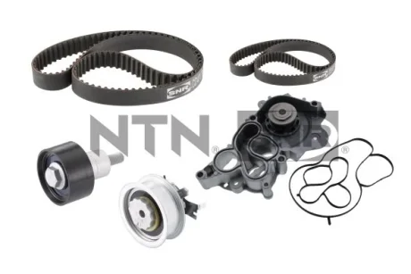 Комплект ГРМ, пас+ролик+помпа SNR NTN KDP457751