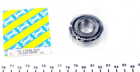 Підшипник (19,05x45,24x15,49) SNR NTN LM.11949/910
