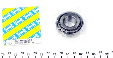 Подшипник (19.05x45.24x15.49) SNR NTN LM.11949/910