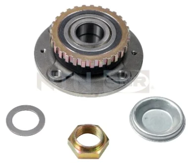 Подшипник ступицы (задней) Peugeot Partner (+ABS) SNR NTN R159.33
