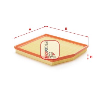 Фильтр воздушный BMW E82/E88/E90/E91/E92/E93 SOFIMA S3778A